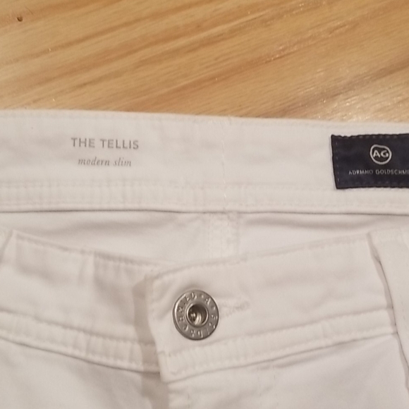 AG THE TELLES WHITE MODERN SLIM JEANS - Picture 8 of 11